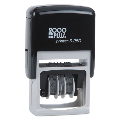 COSCO 2000PLUS 4 in 1 e-Message Dater, 0.94 x 1.75, COMPLETED/EMAILED/ENTERED/SCANNED