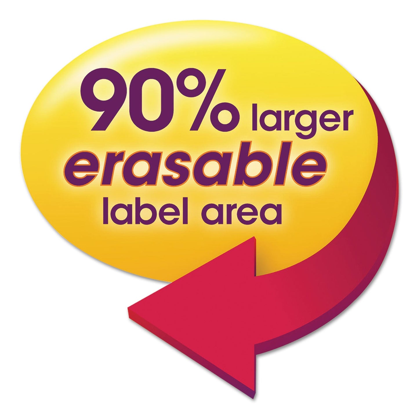 Smead Erasable SuperTab File Folders, 1/3-Cut Tabs: Assorted, Letter Size, 0.75" Expansion, Manila, 24/Pack