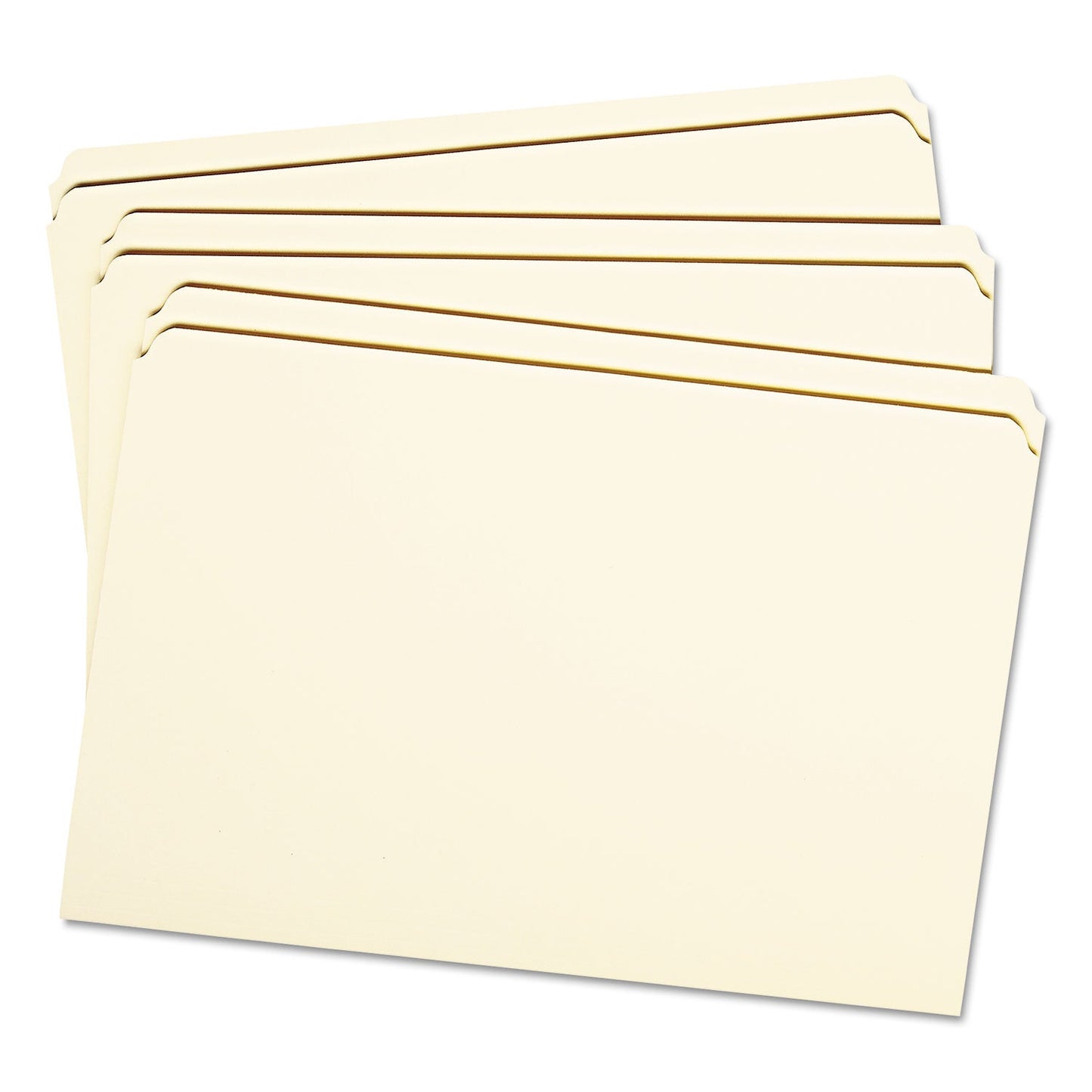 Smead Reinforced Tab Manila File Folders, Straight Tabs, Legal Size, 0.75" Expansion, 11-pt Manila, 100/Box