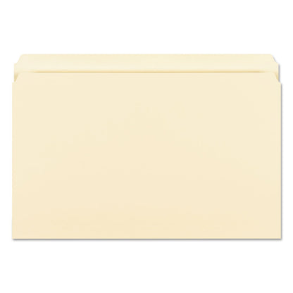 Smead Manila File Folders, Straight Tabs, Legal Size, 0.75" Expansion, Manila, 100/Box