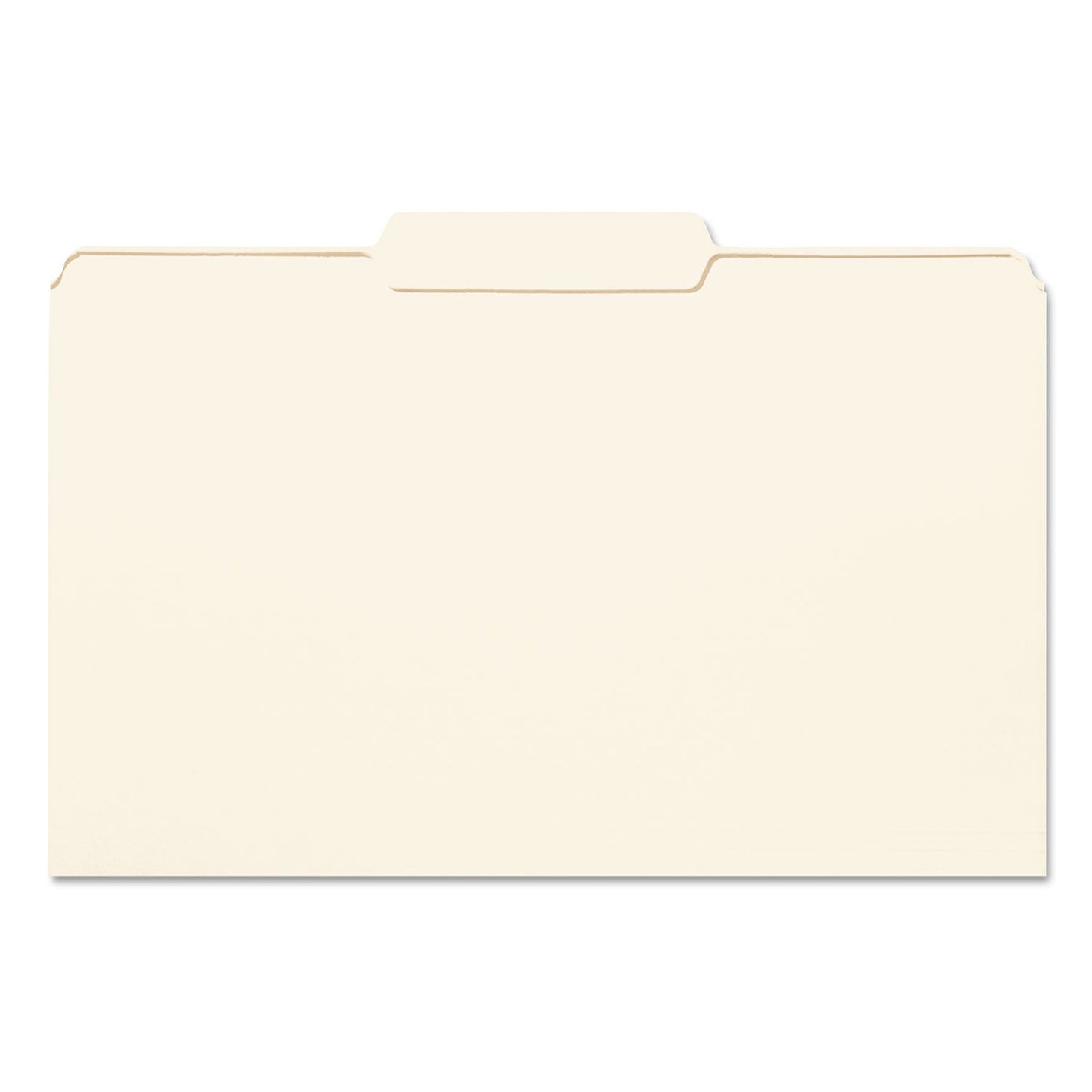 Smead Manila File Folders, 1/3-Cut Tabs: Center Position, Legal Size, 0.75" Expansion, Manila, 100/Box