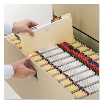 Smead Manila File Jackets, 1-Ply Straight Tab, Legal Size, Manila, 100/Box