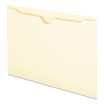 Smead Manila File Jackets, 2-Ply Straight Tab, Legal Size, Manila, 100/Box