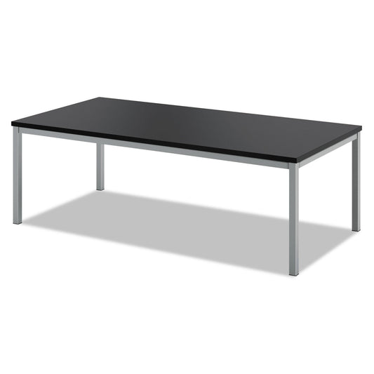 HON Occasional Coffee Table, Rectangular, 48w x 24d x 15.63h, Black