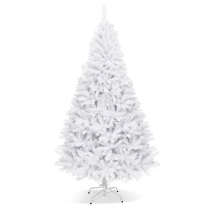 6' / 7.5' / 9' Hinged Artificial Christmas Tree with Metal Stand