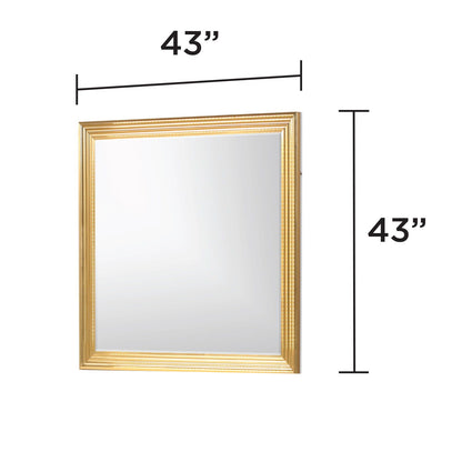 Obsession - Square Mirror - White