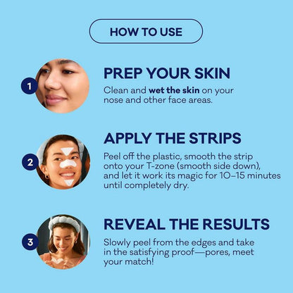Biore Skincare 8-Count Original Deep Cleansing Pore Strips + GWP 2 Boxes of Blemish Patches!