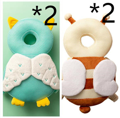 Baby Toddler Headrest Child Protection Baby Head Protection Cushion Cute Angel Wings