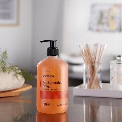 McKesson Clean Scent Antibacterial Soap, 18-ounce bottle 53-28067-18