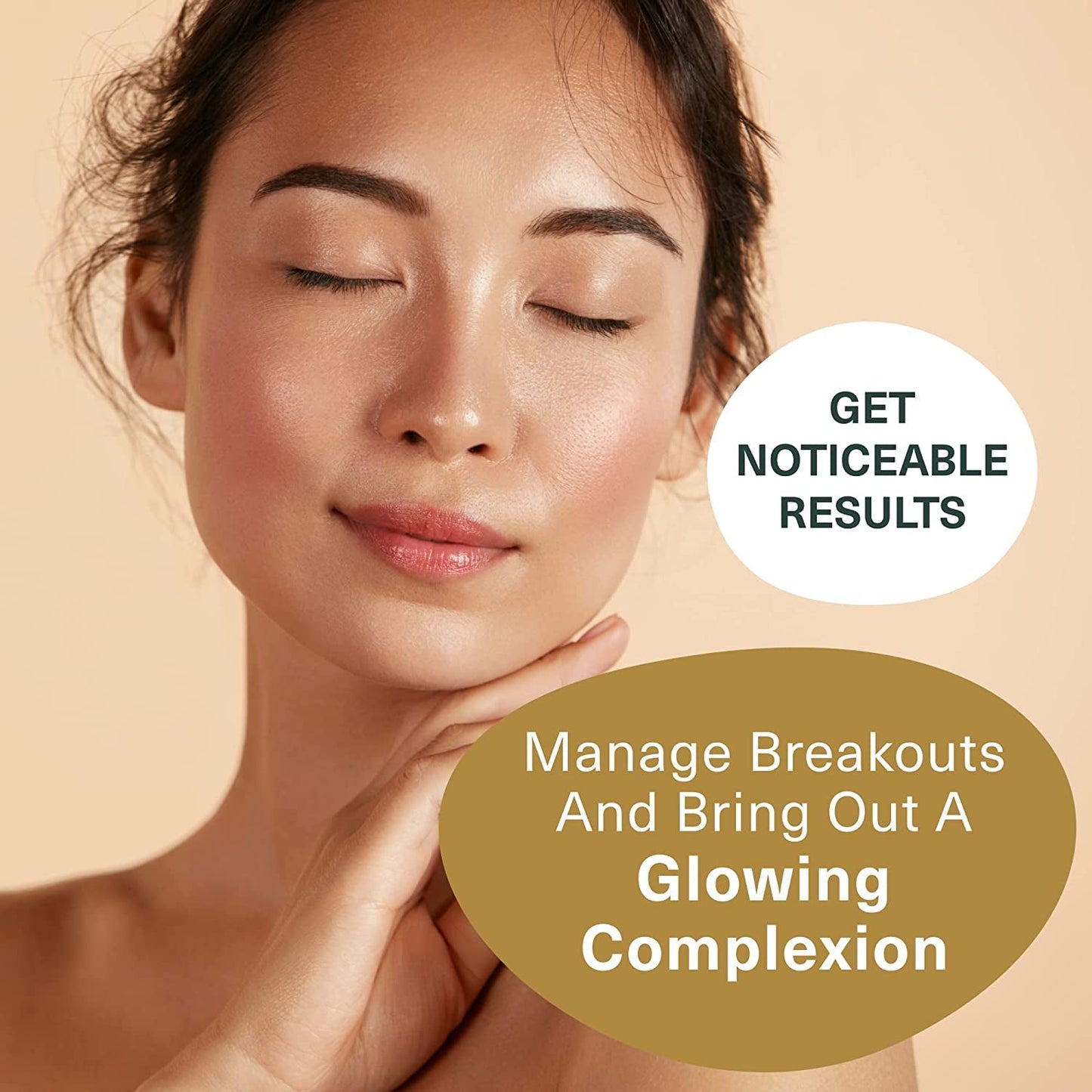 Botanic Tree Glycolic Acid Face Wash - Facial Cleanser and Scrub - 10% Glycolic Acid, AHA - Salicylic Cleanser - 6 Fl. Oz