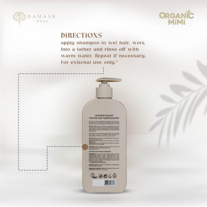 ORGANIC MIMI, SHAMPOO VOLUME SUPER BOOSTER, 400 ml