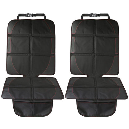 2-Pack: Car Seat Protector Cushion Mat Pad with Thick Padding