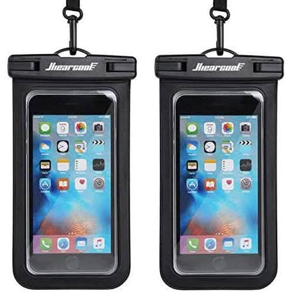 2-Pack: Universal Mobile Phone Waterproof Case