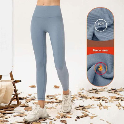 2-Pack: Women’s Fleece Lined High Waist Leggings