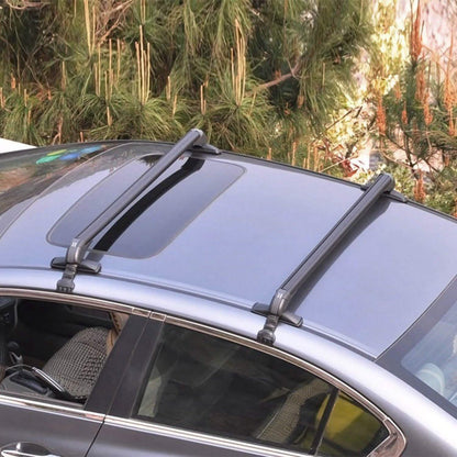 2-Piece: Universal 110CM/43-Inch Car Roof Rack Cross Bar