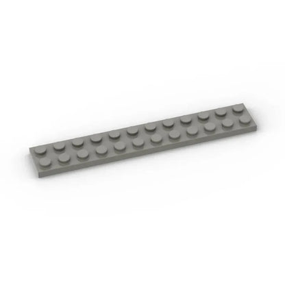 20 PCS 2x12 Flat Plate Building Blocks | Compatible Small Particle DIY Parts