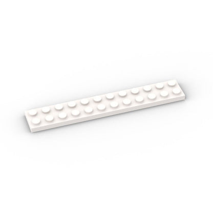 20 PCS 2x12 Flat Plate Building Blocks | Compatible Small Particle DIY Parts