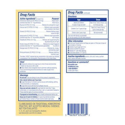 Boiron Chestel Honey Cough & Chest Congestion - 6.7 oz