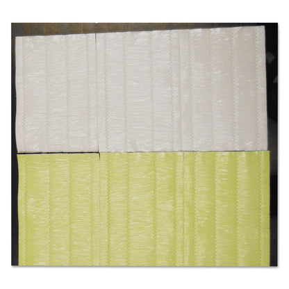International Tray Pads Meat Tray Pads, 6 x 4.5, White/Yellow, Paper, 1,000/Carton