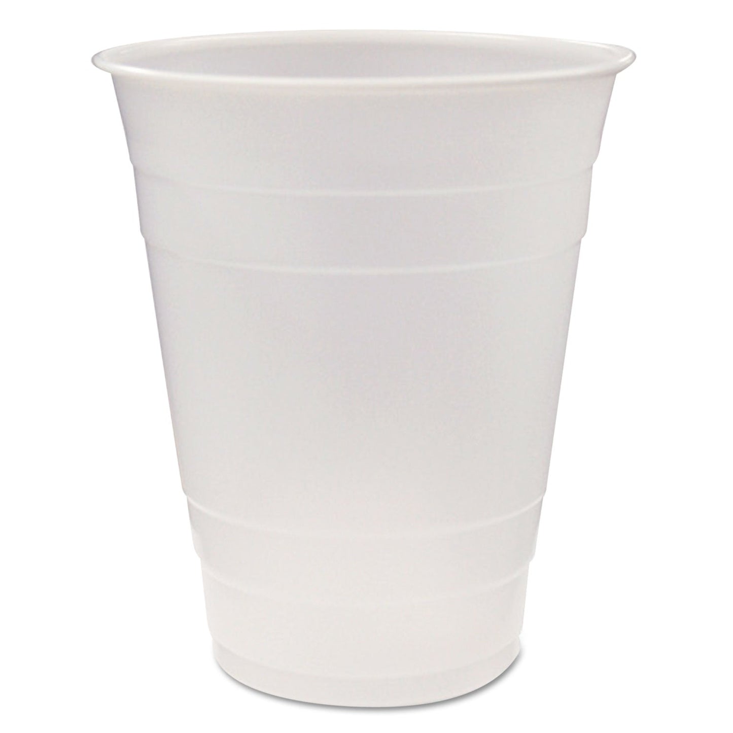 Pactiv Evergreen Translucent Drink Cups, 16 oz, Clear, 80/Pack, 12 Packs/Carton