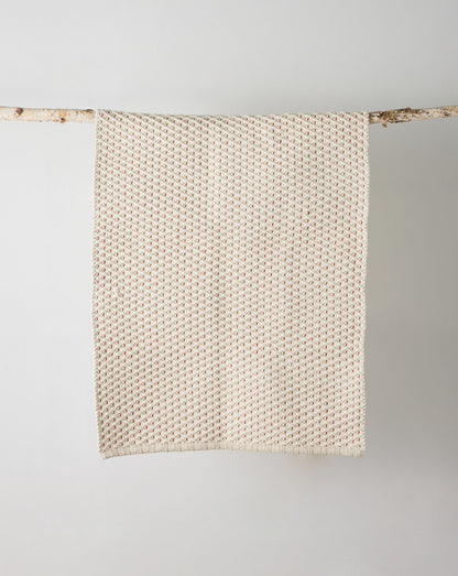 Terracotta Luxe Hand-Loomed Cotton Twill Mat