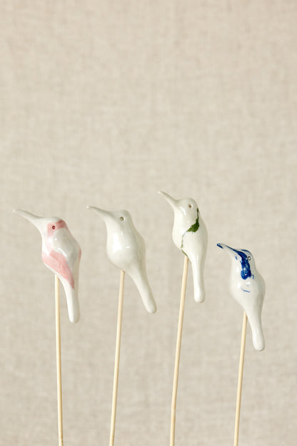 Glazed Sunbirds Bamboo Diffuser Set