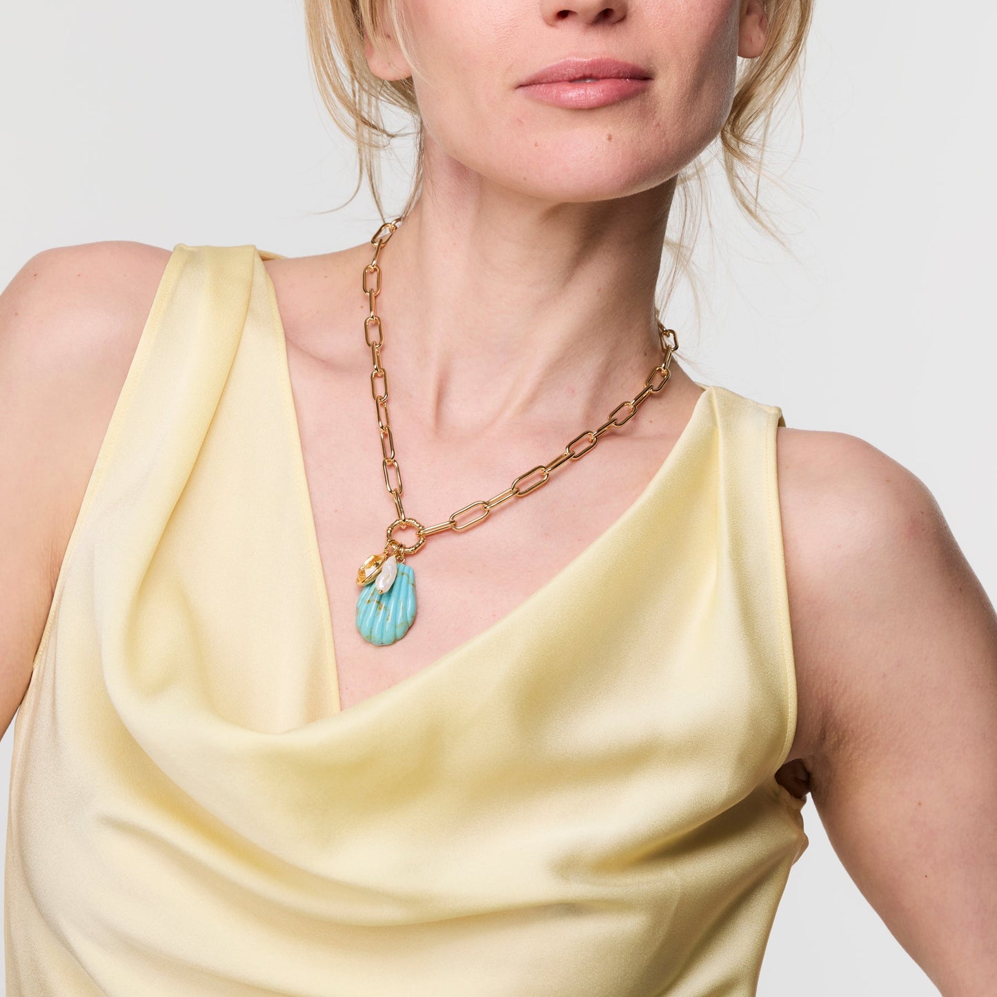 Natalia Charm Necklace