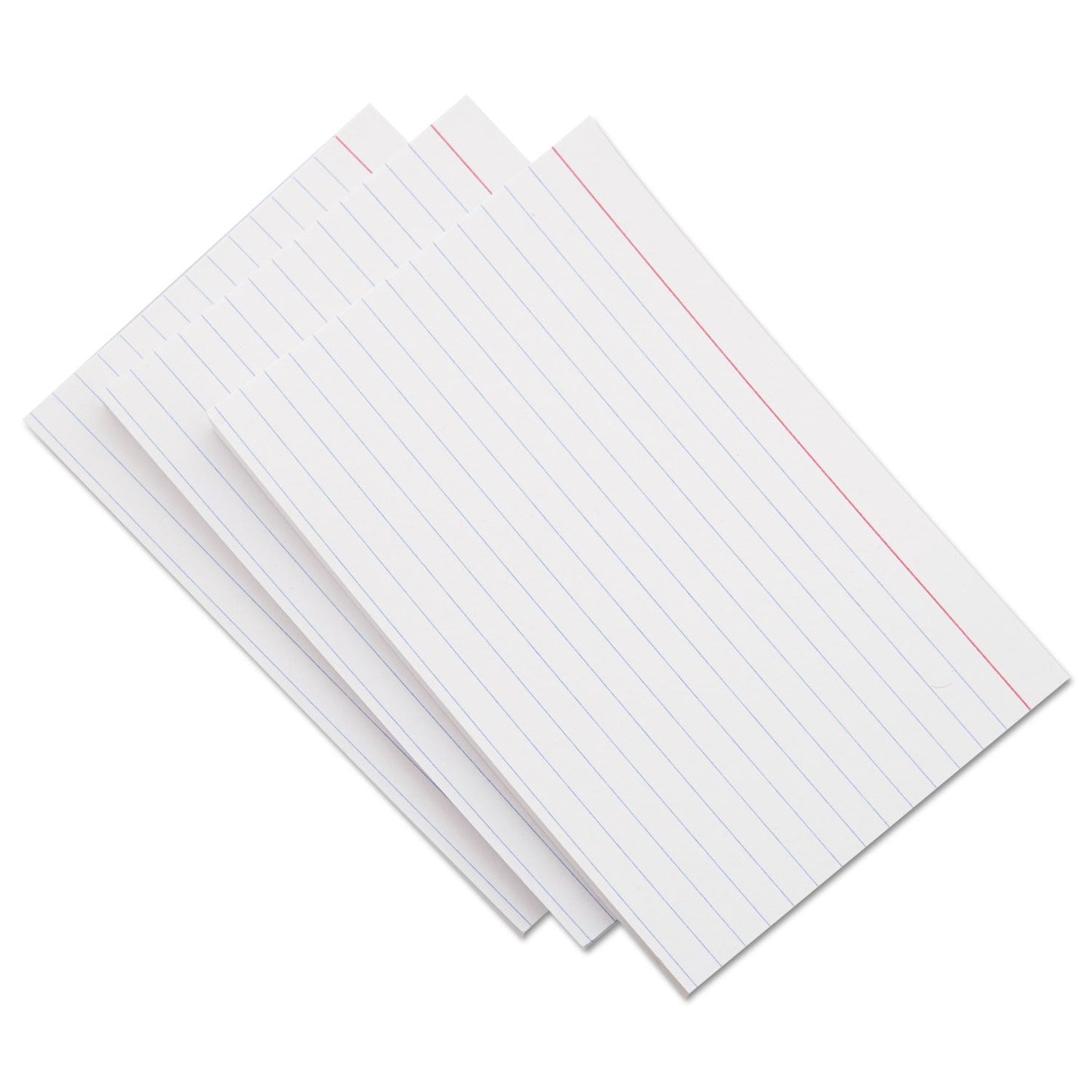 Universal Ruled Index Cards, 3 x 5, White, 500/Pack