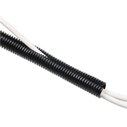 D-Line Cable Tidy Tube, 1" Diameter x 43" Long, Black