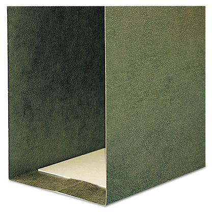 Smead Box Bottom Hanging File Folders, 3" Capacity, Letter Size, Standard Green, 25/Box