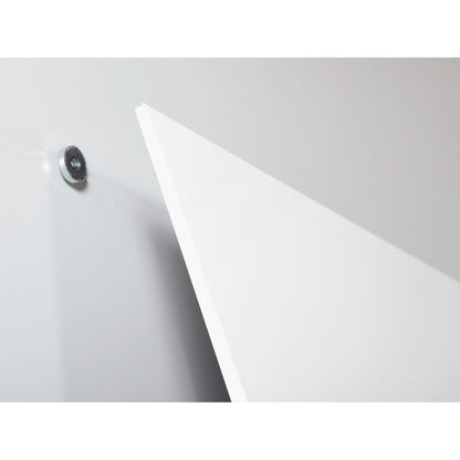 MasterVision Magnetic Dry Erase Tile Board, 38 1/2 x 58, White Surface