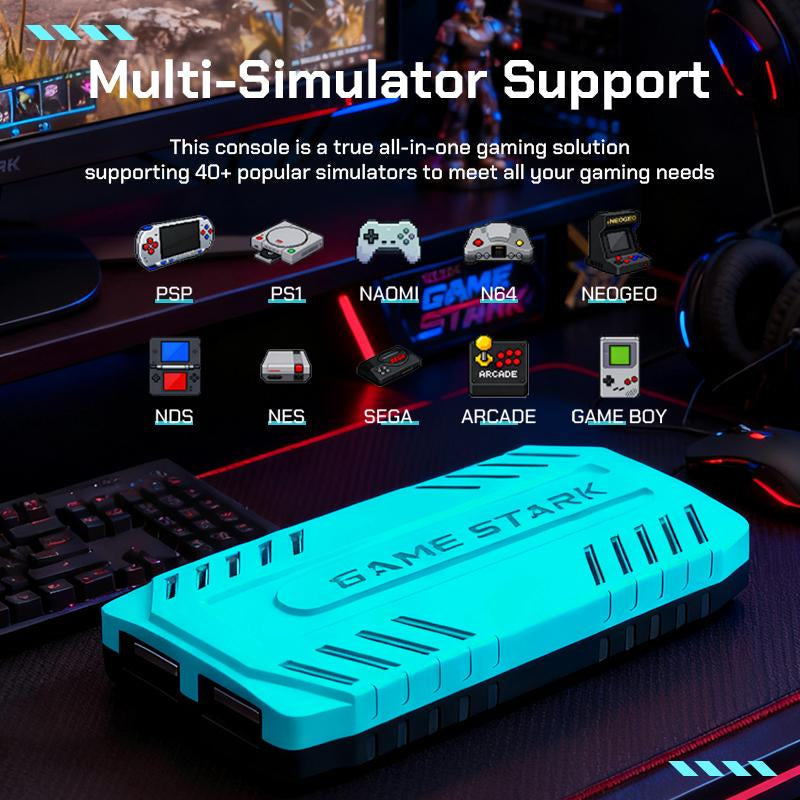 Retro Game Console Stick Game Nostalgia Gaming Stick Dual 2.4G Wireless Controllers, Plug & Play TV Video Gaming Stick
