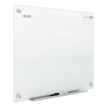 Quartet Infinity Magnetic Glass Marker Board, 72 x 48, White