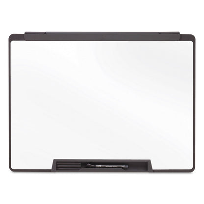 Quartet Motion Portable Dry Erase Board, 36 x 24, White, Black Frame