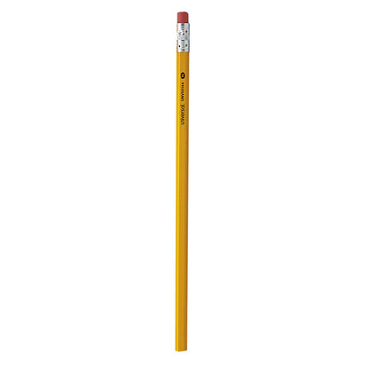 Universal #2 Woodcase Pencil, HB (#2), Black Lead, Yellow Barrel, 144/Box