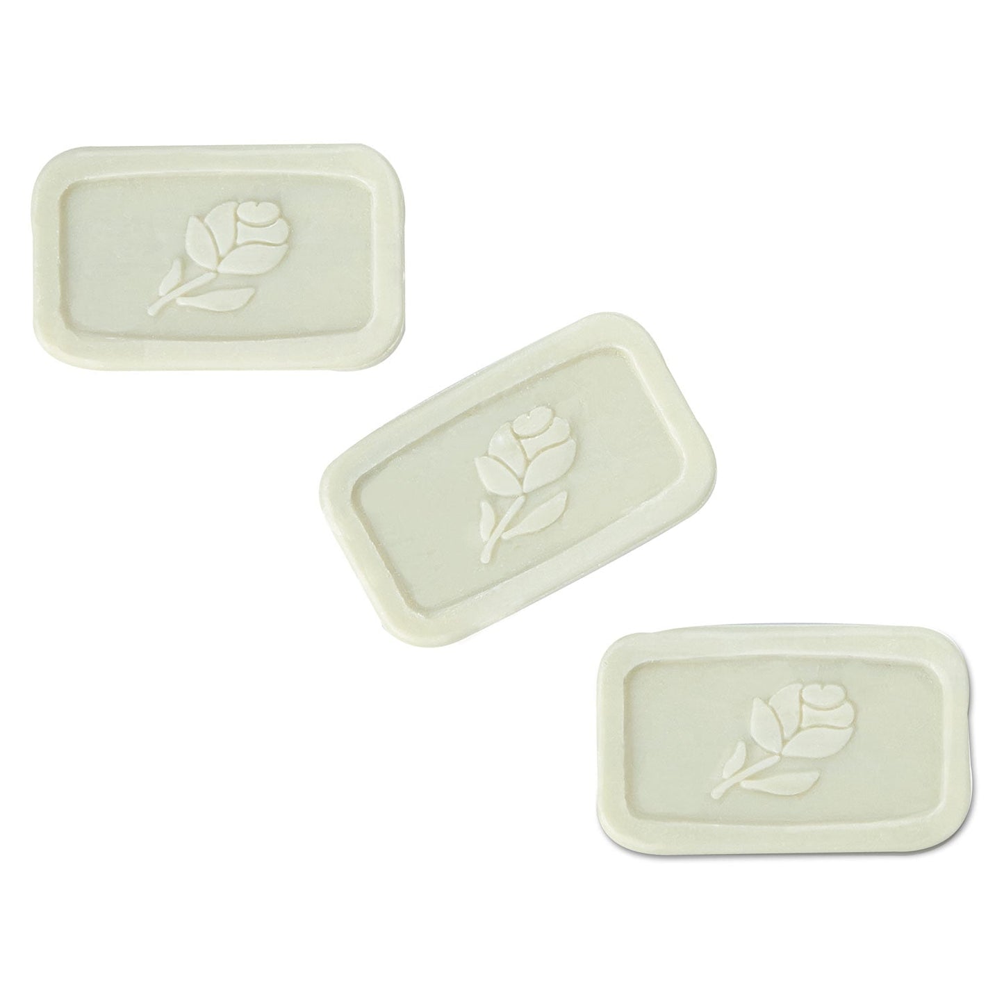 Good Day Unwrapped Amenity Bar Soap, Fresh Scent, # 1/2, 1,000/Carton