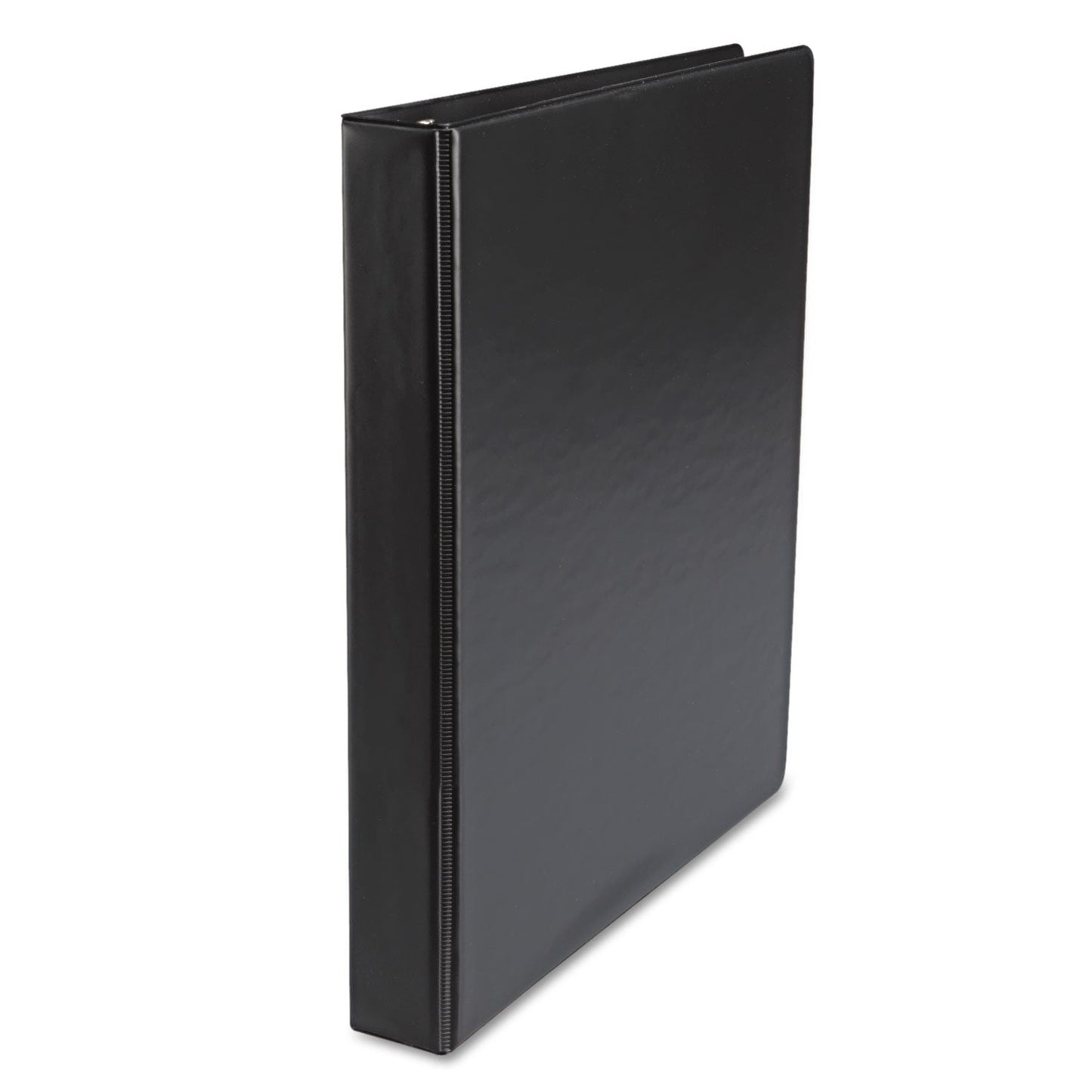 Universal Economy Non-View Round Ring Binder, 3 Rings, 1" Capacity, 11 x 8.5, Black
