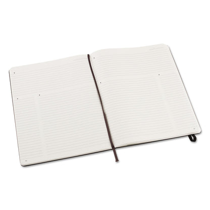 Moleskine Professional Notebook, Hardcover, 1 Subject, Narrow Rule, Black Cover, 9.75 x 7.5, 192 Sheets