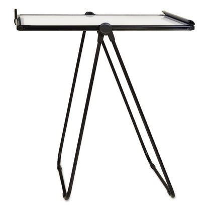 Quartet Ultima Presentation Easel, 27 x 34, White Surface, Black Frame