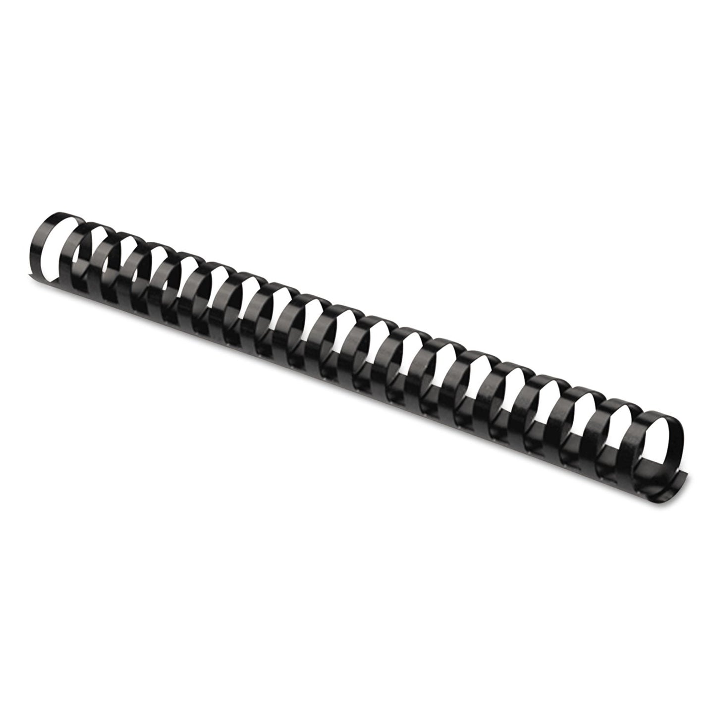 Fellowes Plastic Comb Bindings, 2" Diameter, 500 Sheet Capacity, Black, 10/Pack