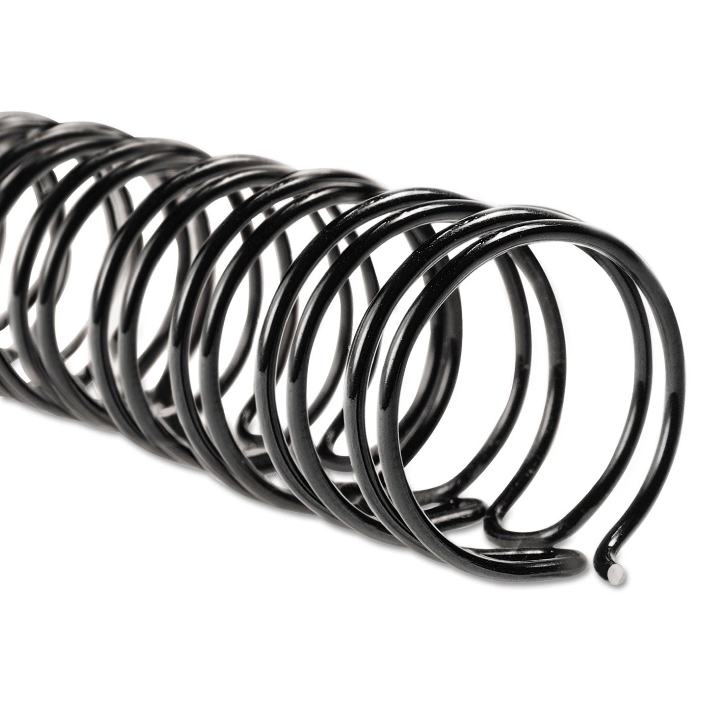 GBC WireBind Spines, 1/4" Diameter, 55 Sheet Capacity, Black, 100/Box