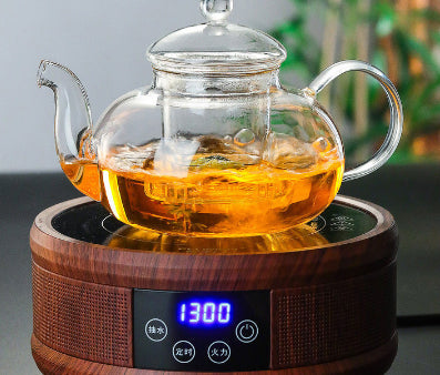 Glass Tea Set Scented Teapot High Temperature Resistant Tea Brewing Pot Large Capacity Tea Cooker