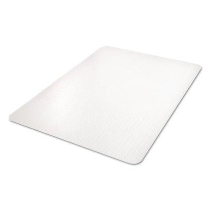 deflecto All Day Use Chair Mat - All Carpet Types, 46 x 60, Rectangle, Clear