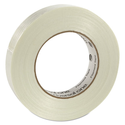 Universal 350# Premium Filament Tape, 3" Core, 24 mm x 54.8 m, Clear