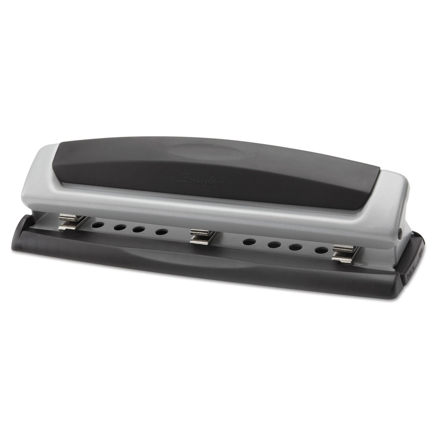 Swingline 10-Sheet Precision Pro Desktop Two- to Three-Hole Punch, 9/32" Holes