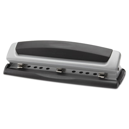 Swingline 10-Sheet Precision Pro Desktop Two- to Three-Hole Punch, 9/32" Holes