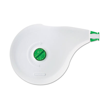 Paper Mate DryLine Correction Tape, Non-Refillable, Green/Purple Applicators, 0.17" x 472", 10/Pack