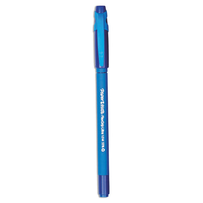 Paper Mate FlexGrip Ultra Ballpoint Pen, Stick, Medium 1 mm, Blue Ink, Blue Barrel, Dozen