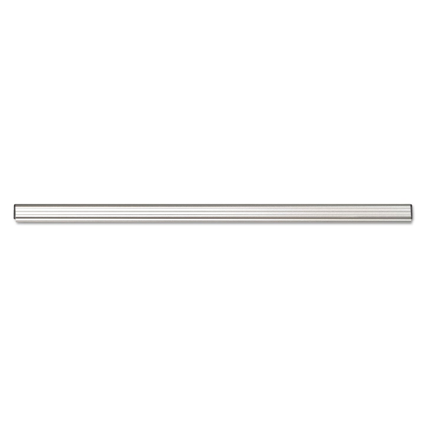Advantus Grip-A-Strip Display Rail, 48 x 1.5, Aluminum Finish