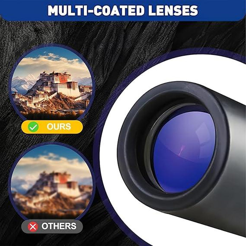 【2026】2000X25 High Definition Telescopes, Outdoor Mini Portable Zoom Telescopes, Travel Hiking Camping Bird Watching Telescopes